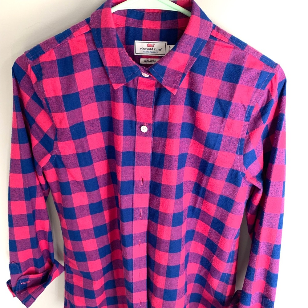 Vineyard Vines Gingham Top